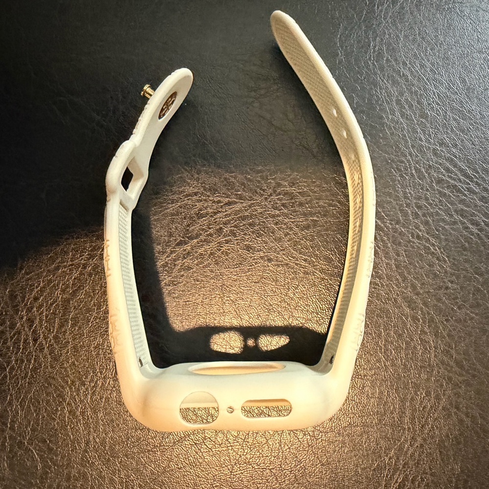 Tory Burch Ivory Apple Watch Band Series 7, 8, & 9 - Picture 3 of 5